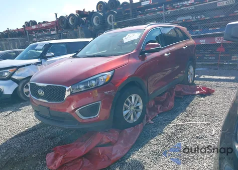 2017 Kia Sorento 2.4L Lx z USA, uszkodzony, nr VIN 5XYPGDA37HG282153